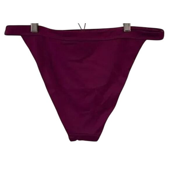 NWT Andie Swim The Caicos Bikini Hipster Bikini Bottom Wide Strap XL Plum #3556 - Picture 6 of 15